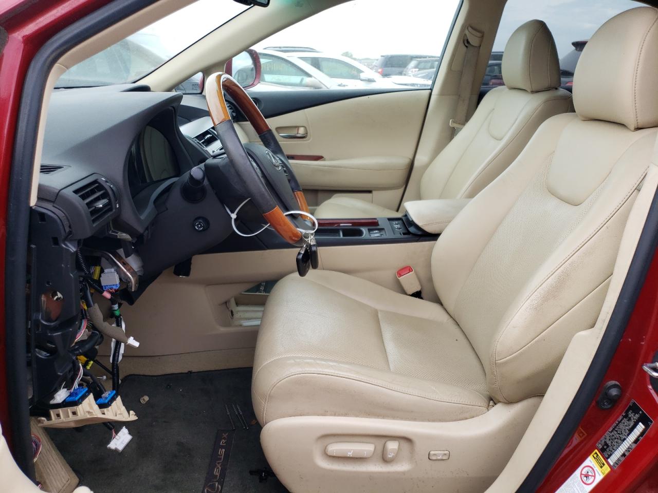 2012 Lexus Rx 350 VIN: 2T2BK1BA1CC140501 Lot: 53056664