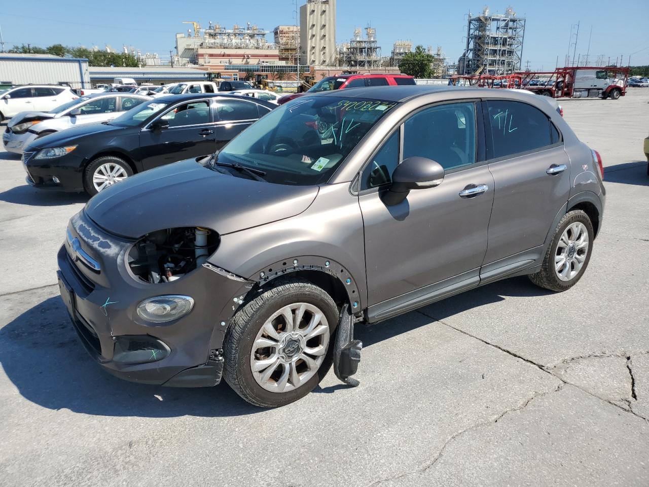 2016 Fiat 500X Easy VIN: ZFBCFXBT7GP374282 Lot: 78395024