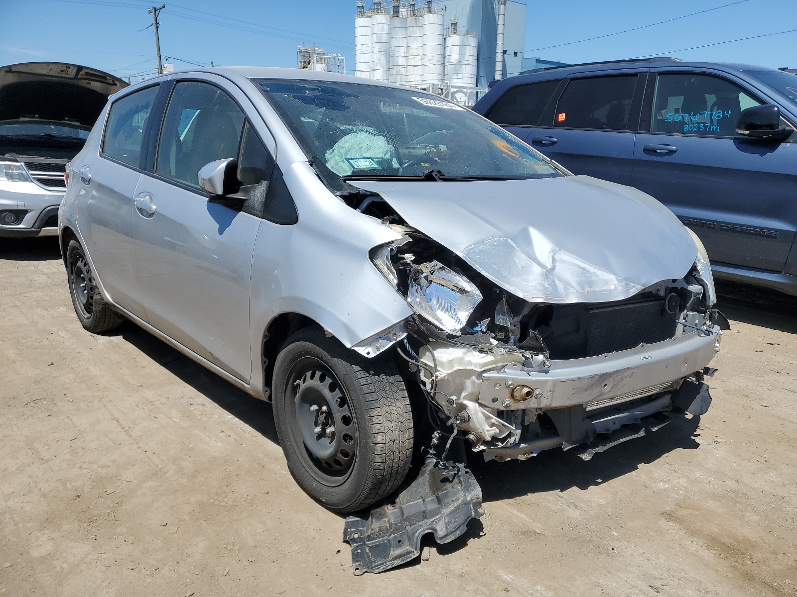 JTDKTUD38CD534551 2012 Toyota Yaris