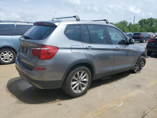  BMW X3 2016 Сріблястий