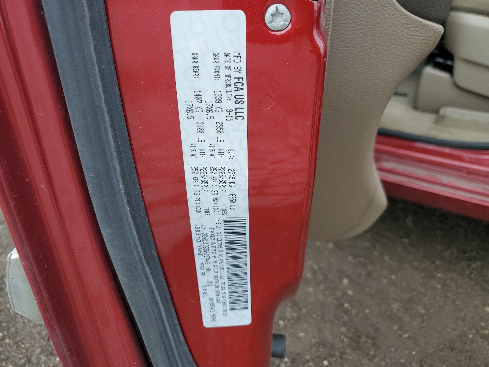 2C4RC1CG3GR167403 2016 Chrysler Town & Country Touring L