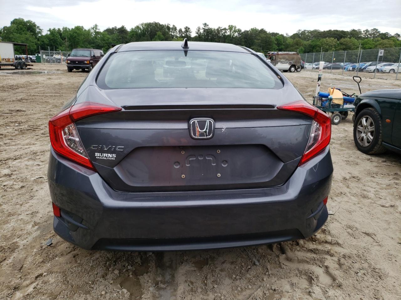 2018 Honda Civic Exl VIN: JHMFC1F79JX013333 Lot: 53889574