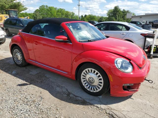  VOLKSWAGEN BEETLE 2016 Красный