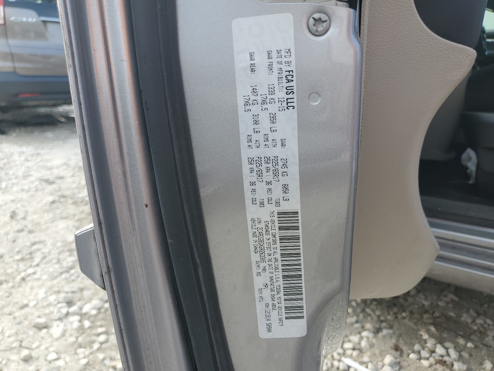 2C4RDGBGXGR263305 2016 Dodge Grand Caravan Se