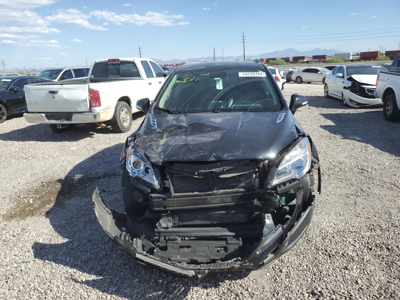 2015 BUICK ENCORE with FRONT END damage, VIN KL4CJASB7FB153755