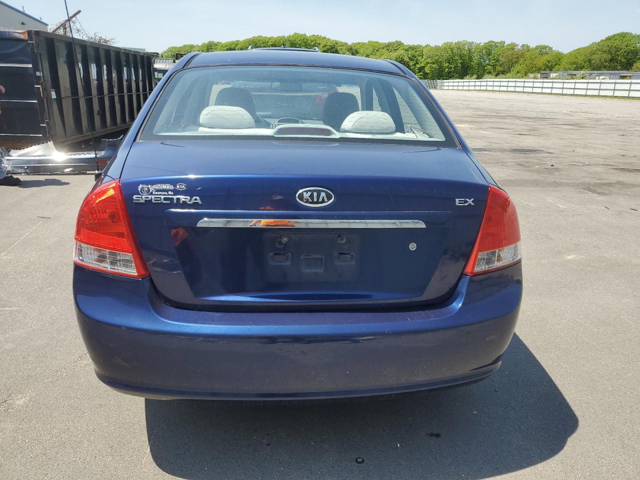 2009 Kia Spectra Ex VIN: KNAFE222695636845 Lot: 55829794