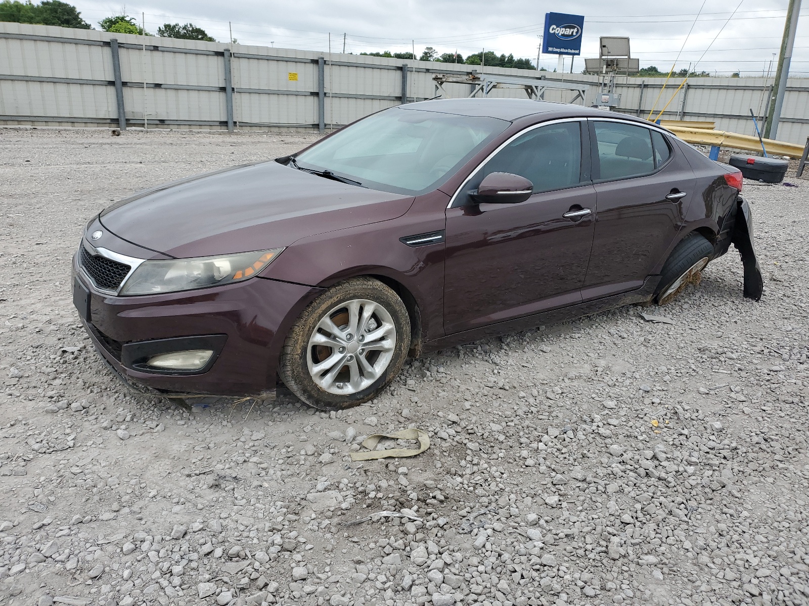 2013 Kia Optima Lx vin: 5XXGM4A7XDG130202