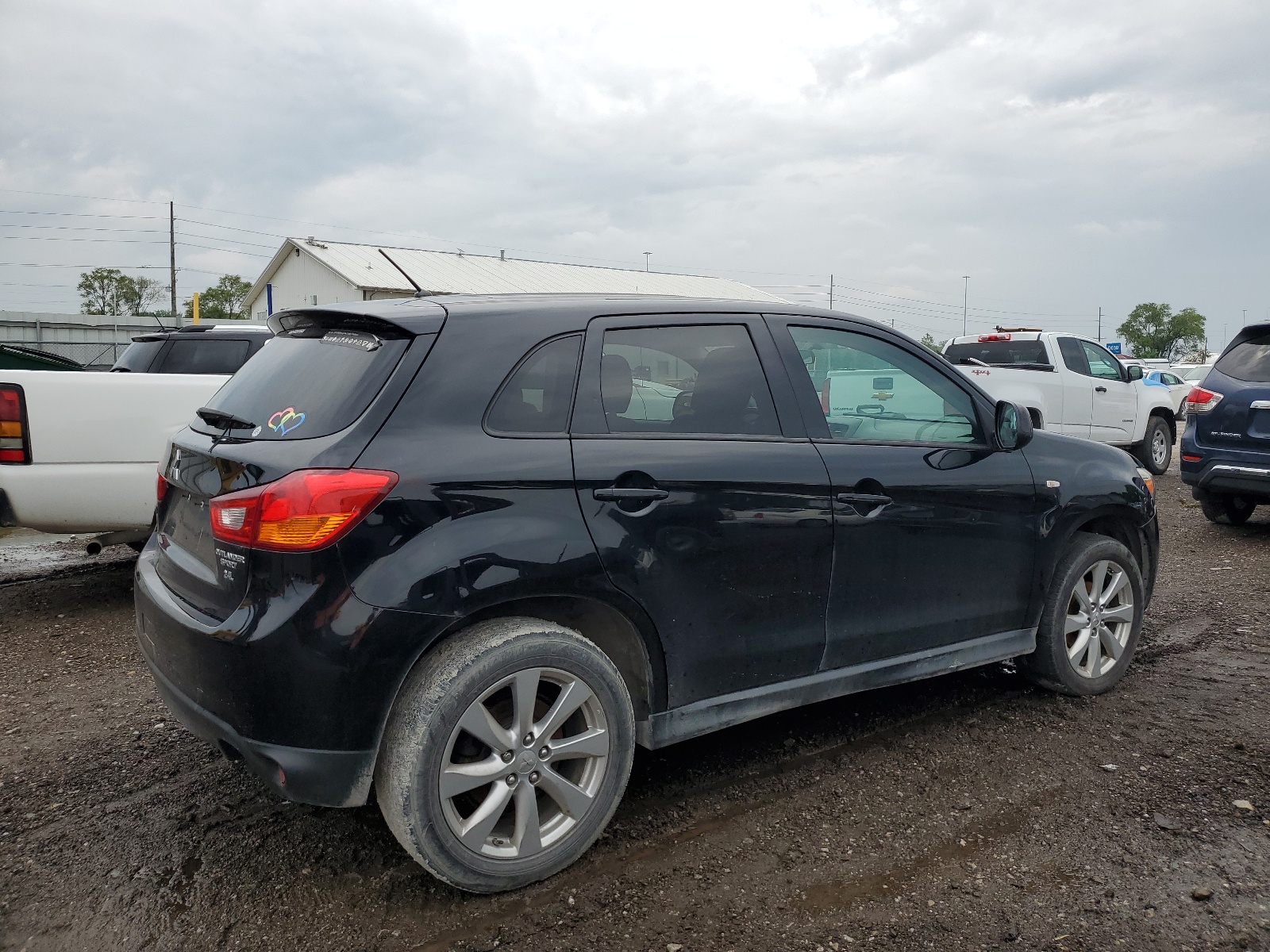 2015 Mitsubishi Outlander Sport Es vin: 4A4AP3AW6FE045582