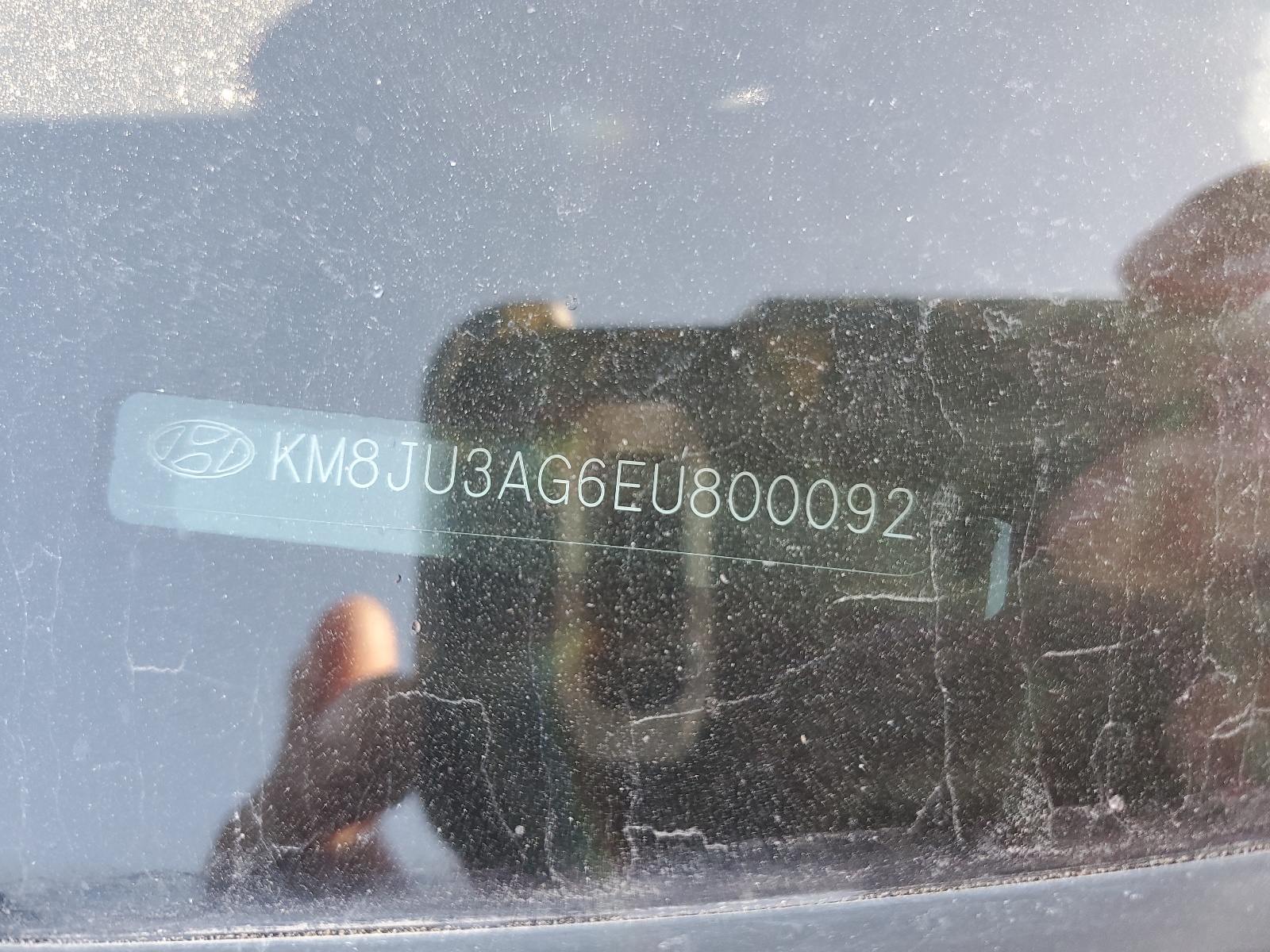 KM8JU3AG6EU800092 2014 Hyundai Tucson Gls