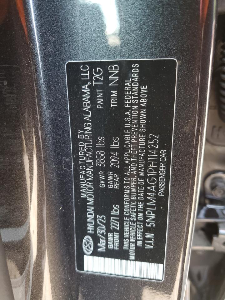 5NPLM4AG1PH114252 2018 Hyundai Elantra Sel