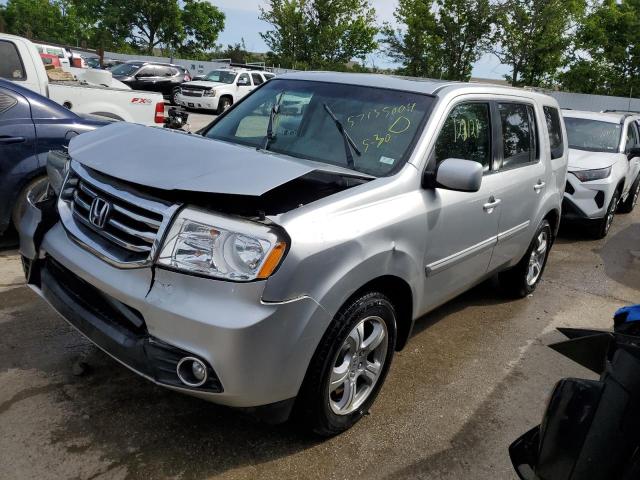 2013 Honda Pilot Exl за продажба в Bridgeton, MO - Front End