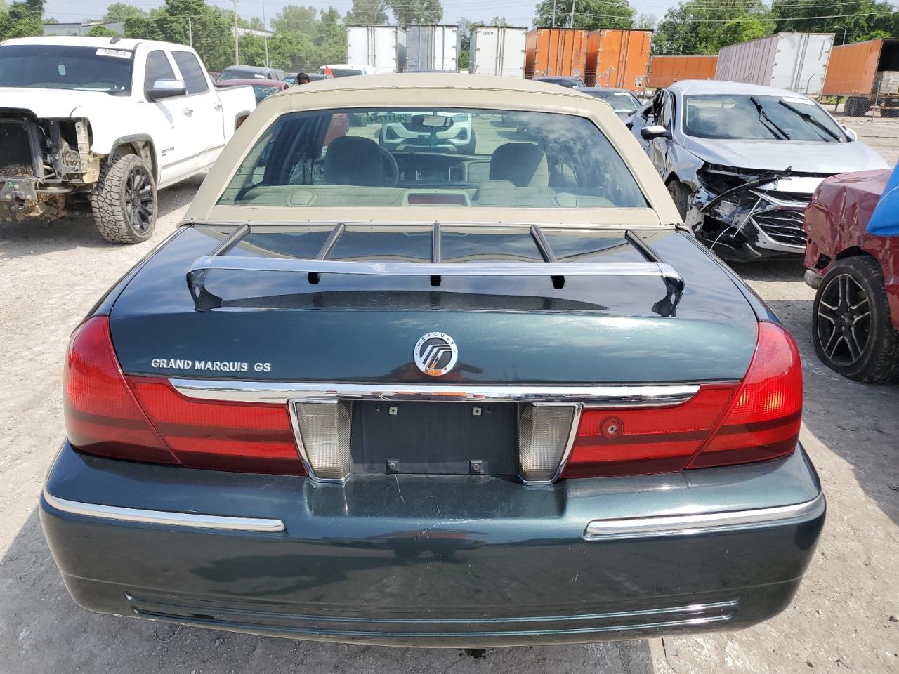 2003 Mercury Grand Marquis Gs VIN: 2MEFM74W83X687450 Lot: 65088184