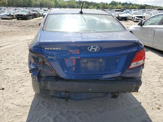 Sedans HYUNDAI ACCENT 2015 Granatowy