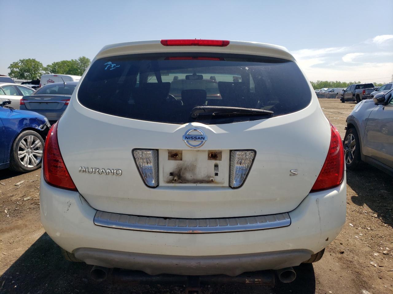 2007 Nissan Murano Sl VIN: JN8AZ08T27W525677 Lot: 55332354