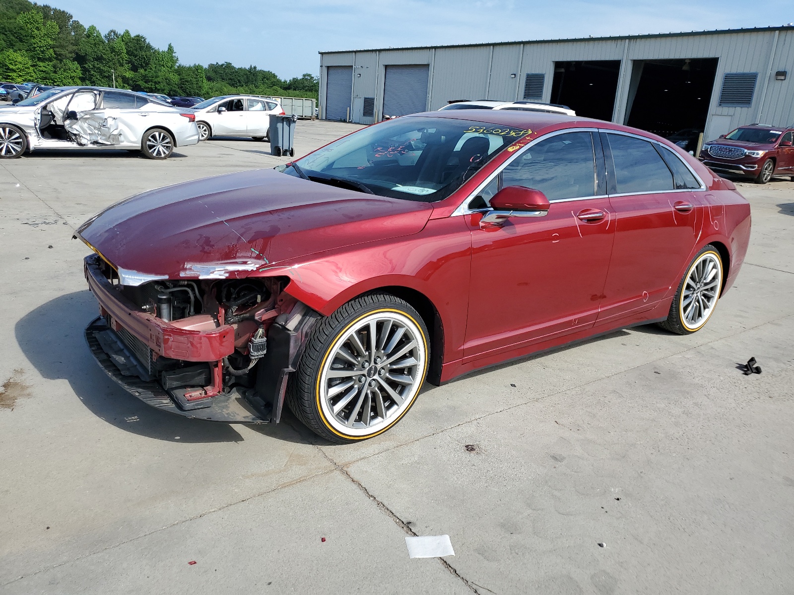 2017 Lincoln Mkz Premiere vin: 3LN6L5A99HR607856