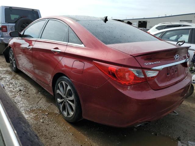  HYUNDAI SONATA 2013 Красный