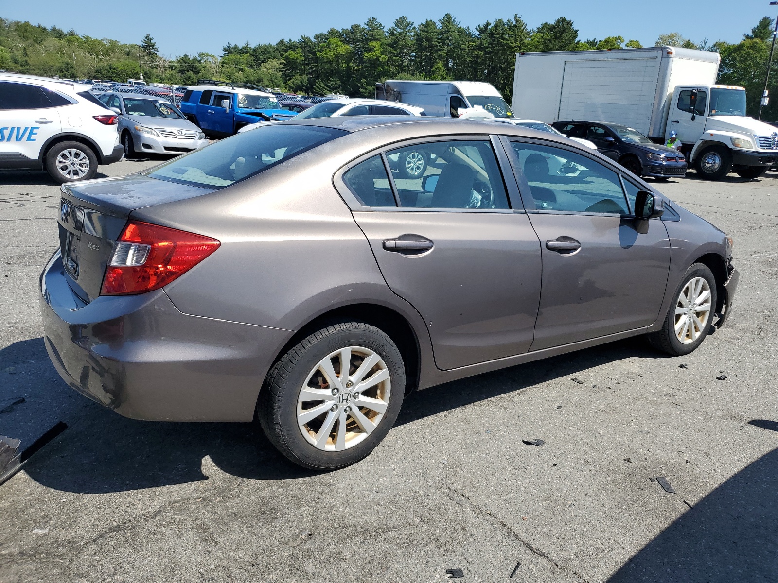 2012 Honda Civic Ex vin: 2HGFB2F80CH549115