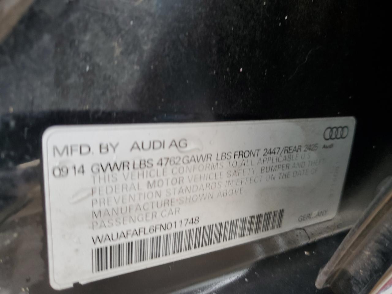 2015 Audi A4 - Image 12