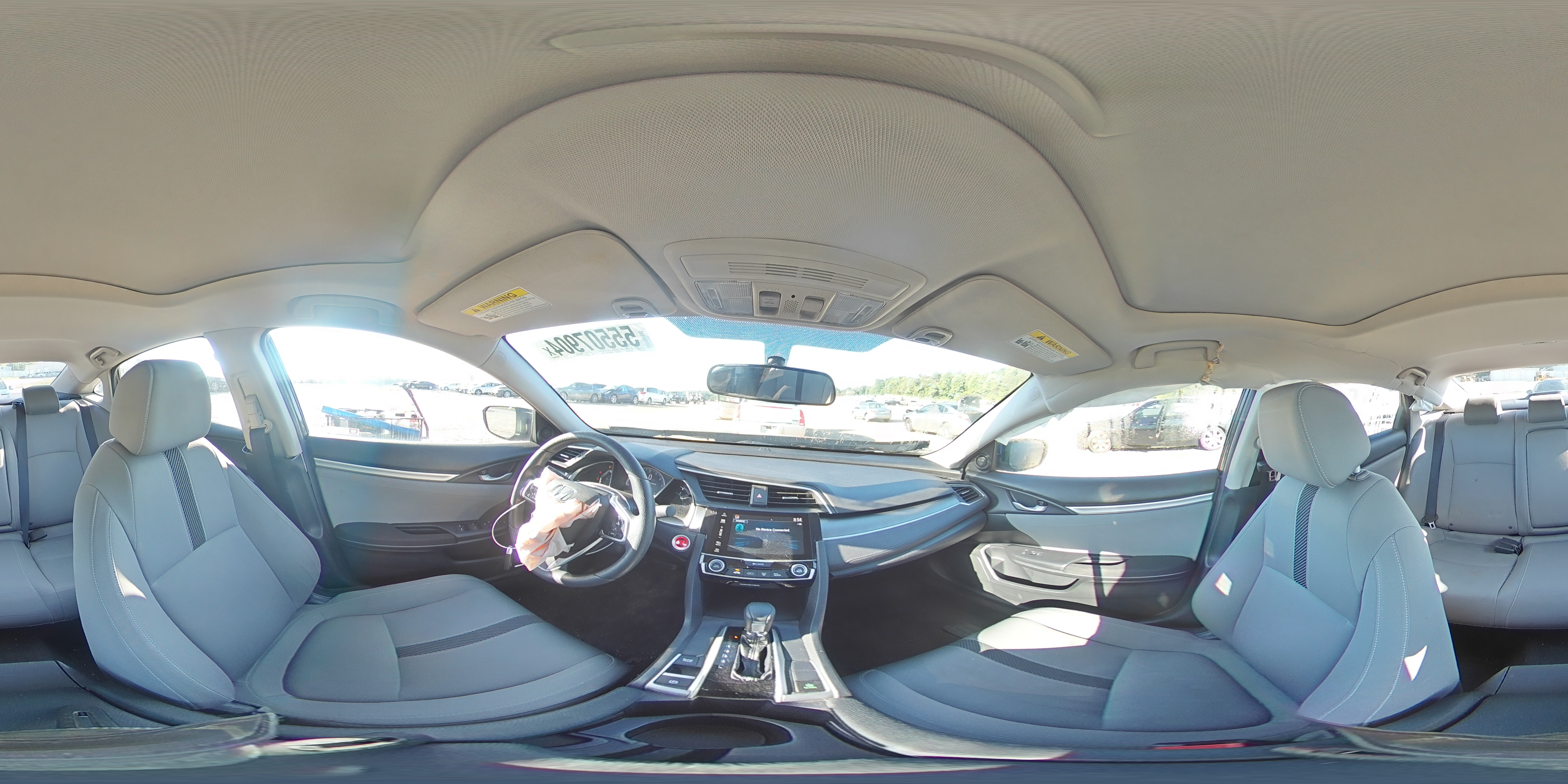 2018 Honda Civic Ex VIN: 2HGFC2F70JH585324 Lot: 55507904