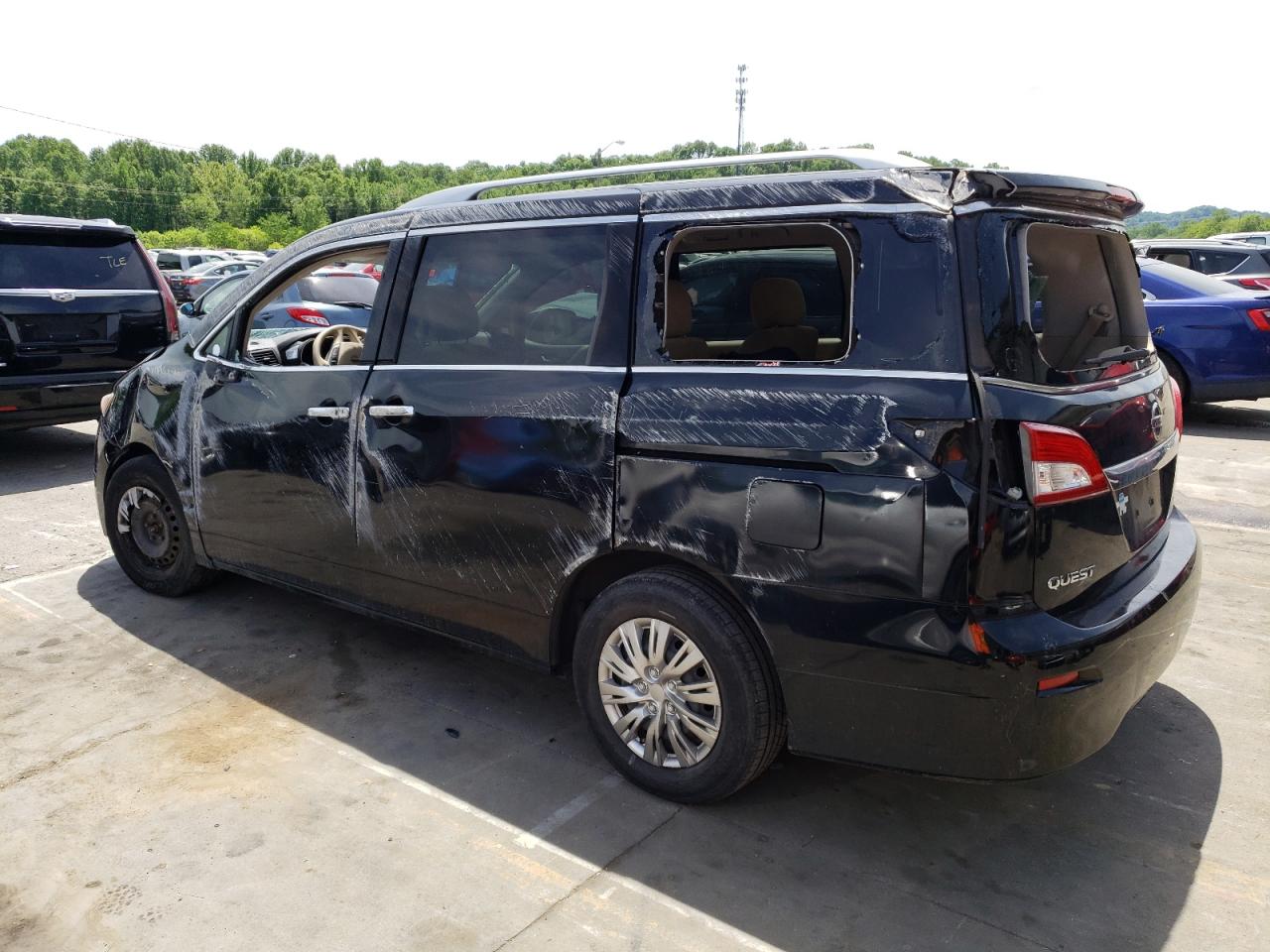 2012 Nissan Quest S VIN: JN8AE2KP5C9037447 Lot: 53248564