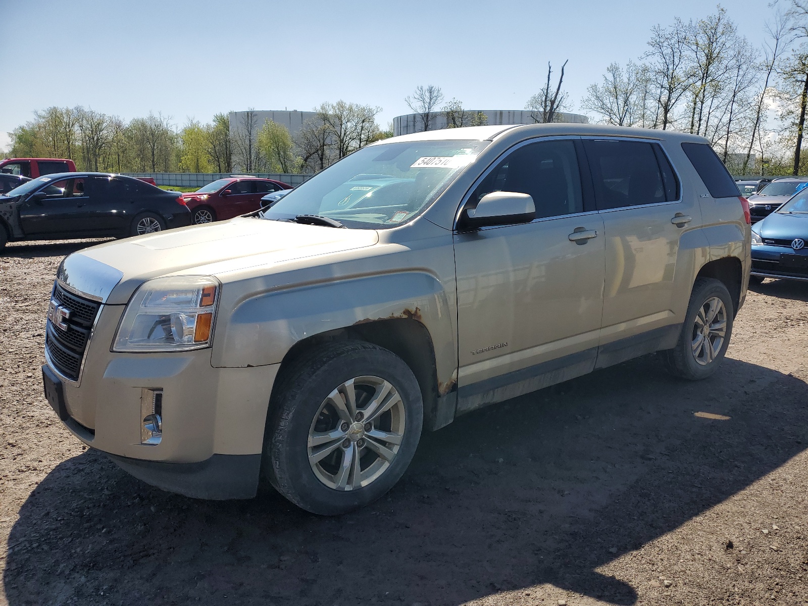 2015 GMC Terrain Sle vin: 2GKFLVEK5F6341410