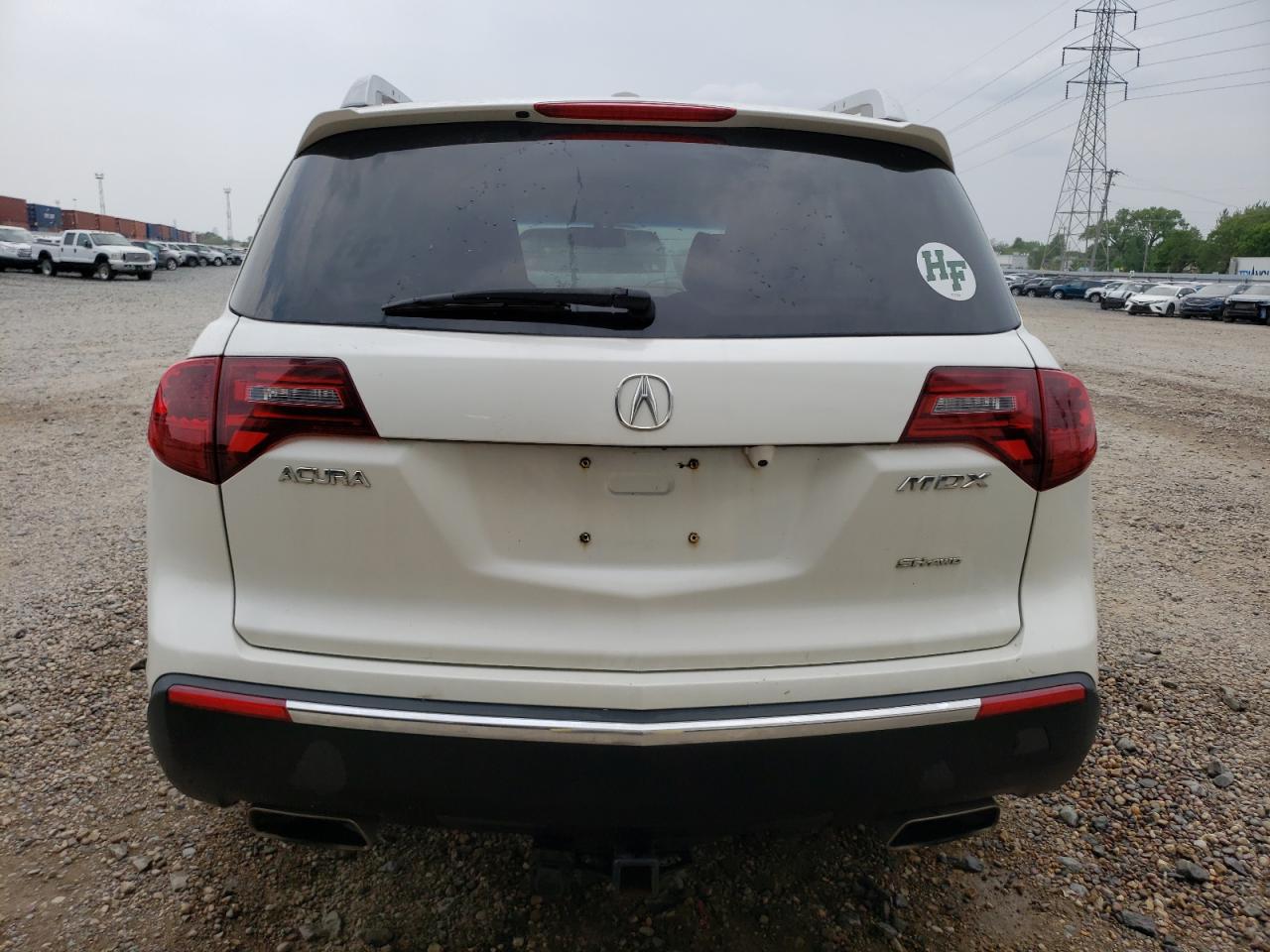 2012 Acura Mdx VIN: 2HNYD2H26CH524286 Lot: 54687324