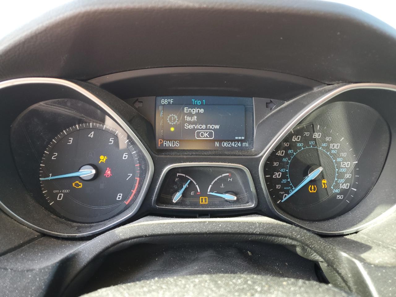 2012 Ford Focus Se VIN: 1FAHP3F21CL362596 Lot: 55966324