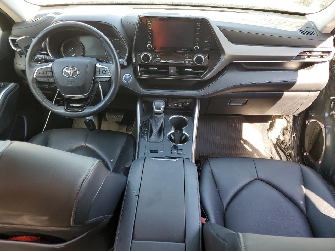 2021 Toyota Highlander Hybrid Xle VIN: 5TDGBRCH3MS038033 Lot: 52173574