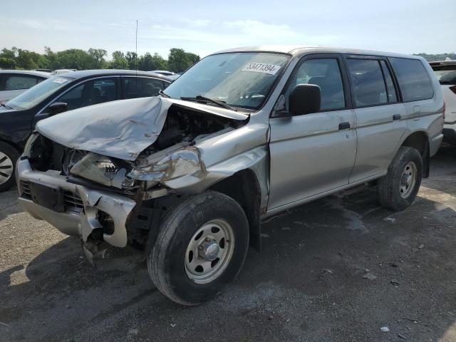 2001 Mitsubishi Montero Sport Es на продаже в Cahokia Heights, IL - Front End