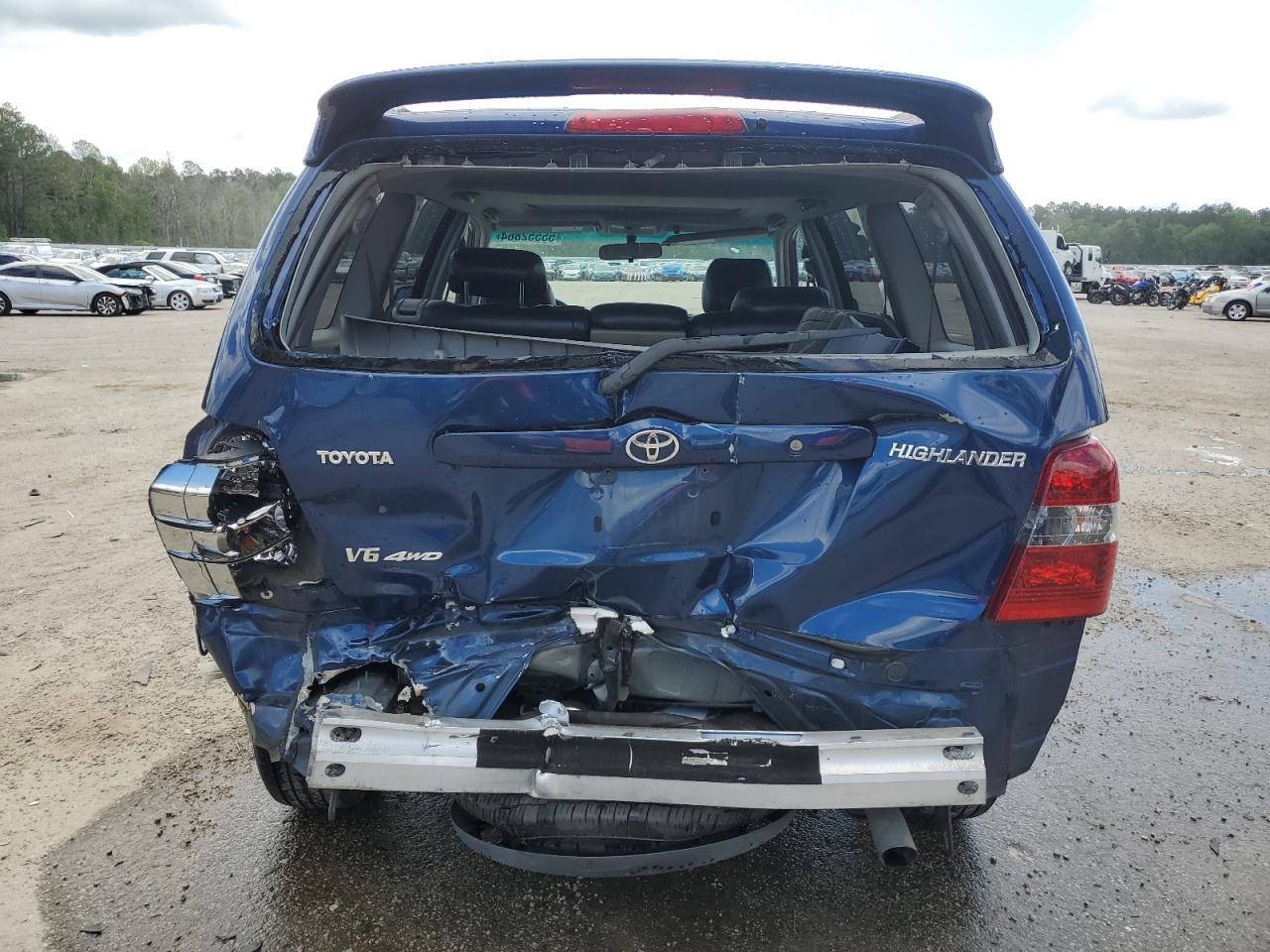 2006 Toyota Highlander Limited VIN: JTEEP21A760162751 Lot: 55552864