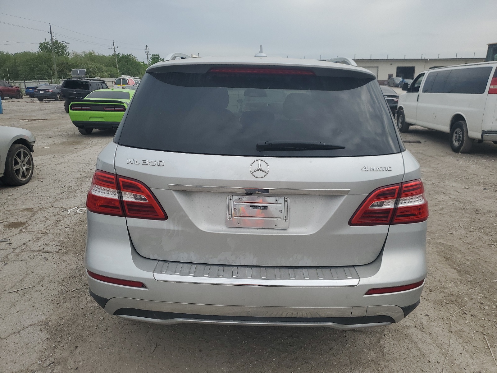 4JGDA5HB6CA075183 2012 Mercedes-Benz Ml 350 4Matic