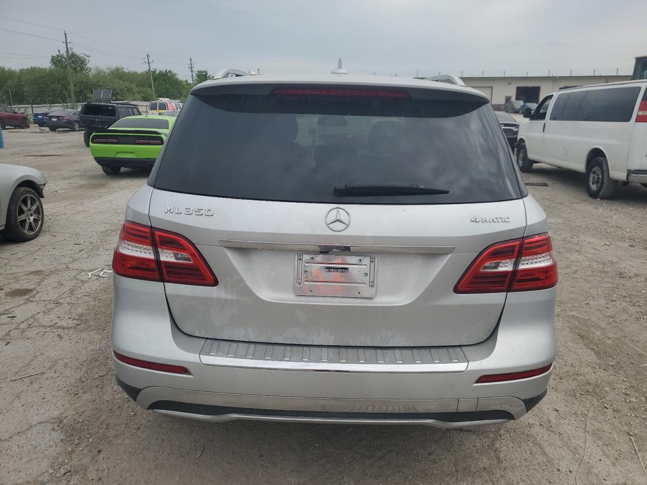 2012 Mercedes-Benz Ml 350 4Matic VIN: 4JGDA5HB6CA075183 Lot: 53654174