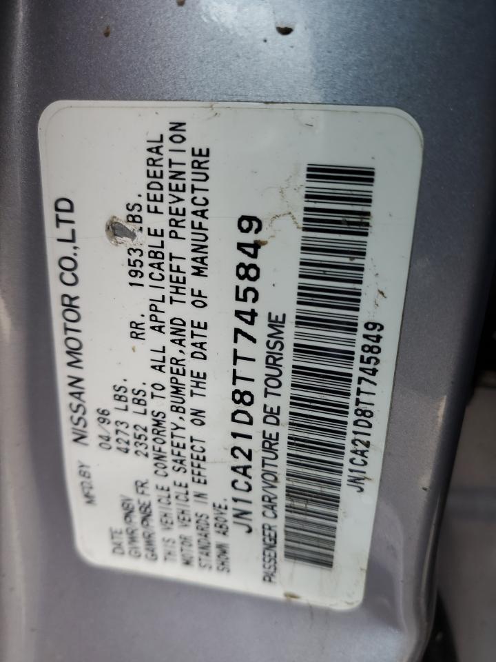 JN1CA21D8TT745849 1996 Nissan Maxima Gle