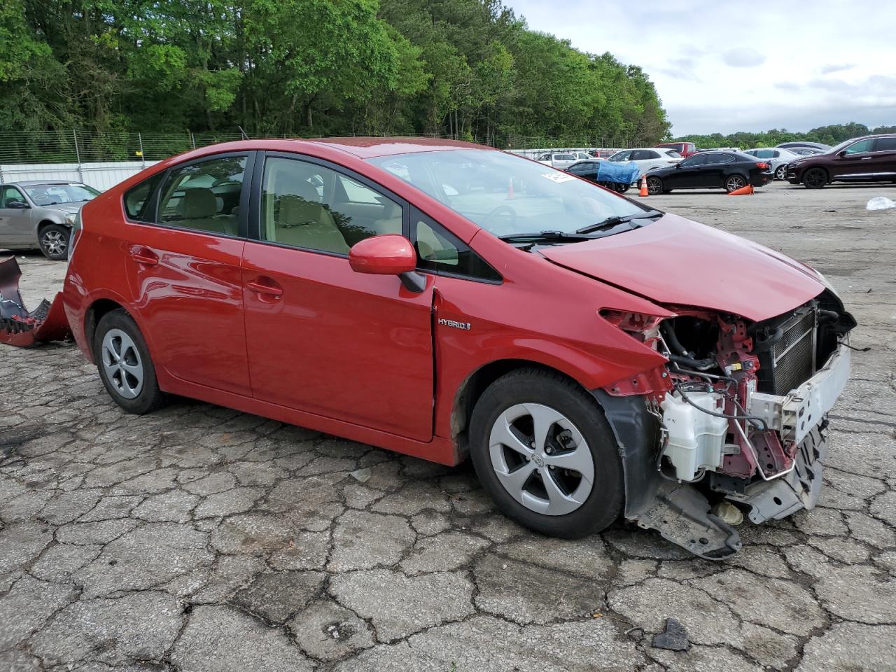 VIN JTDKN3DU3D5549578 2013 TOYOTA PRIUS no.4