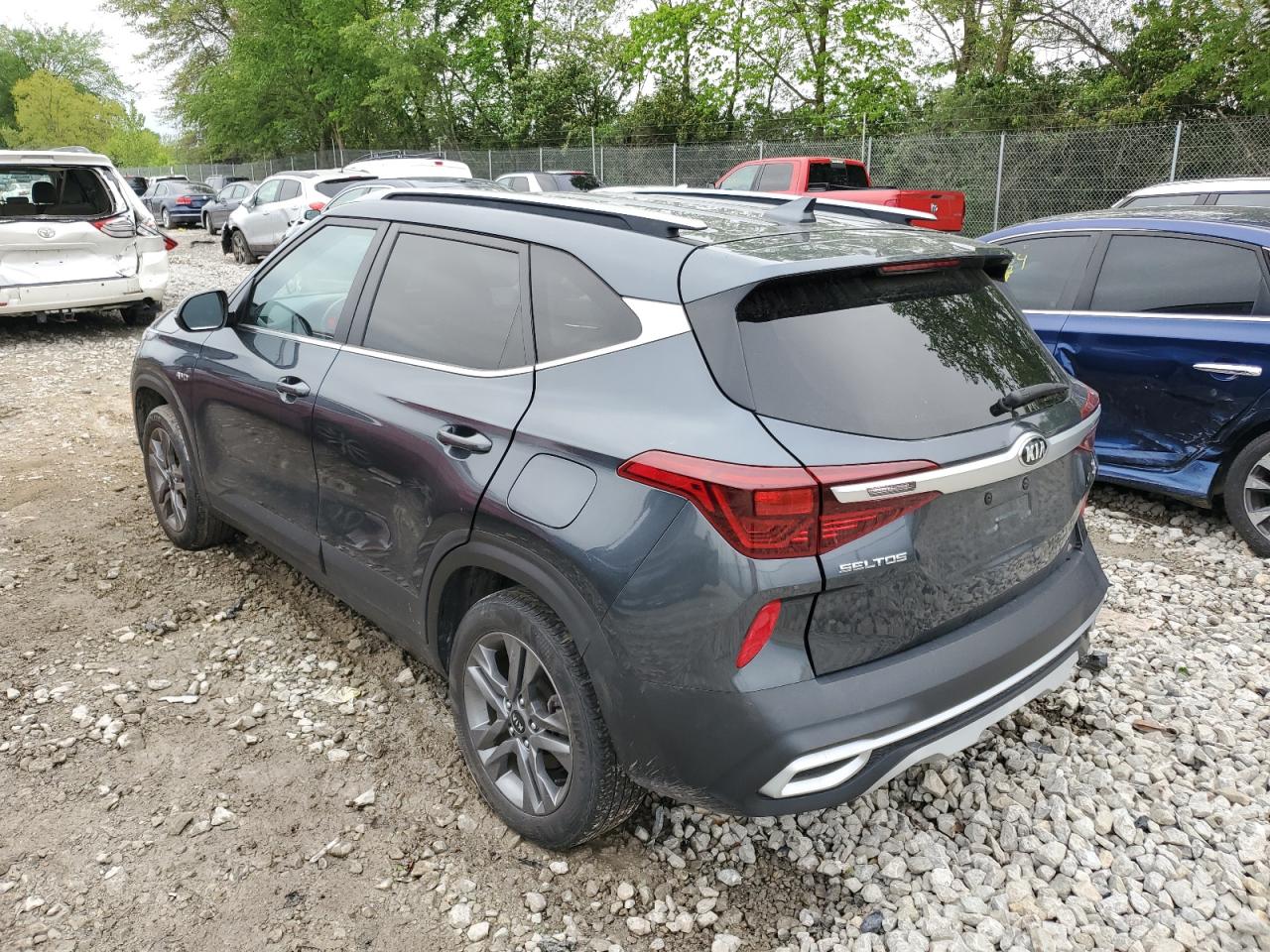 2021 Kia Seltos S VIN: KNDEUCAA9M7070919 Lot: 54008624