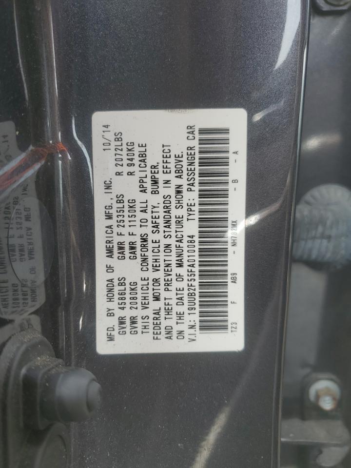 19UUB2F55FA010084 2015 Acura Tlx Tech