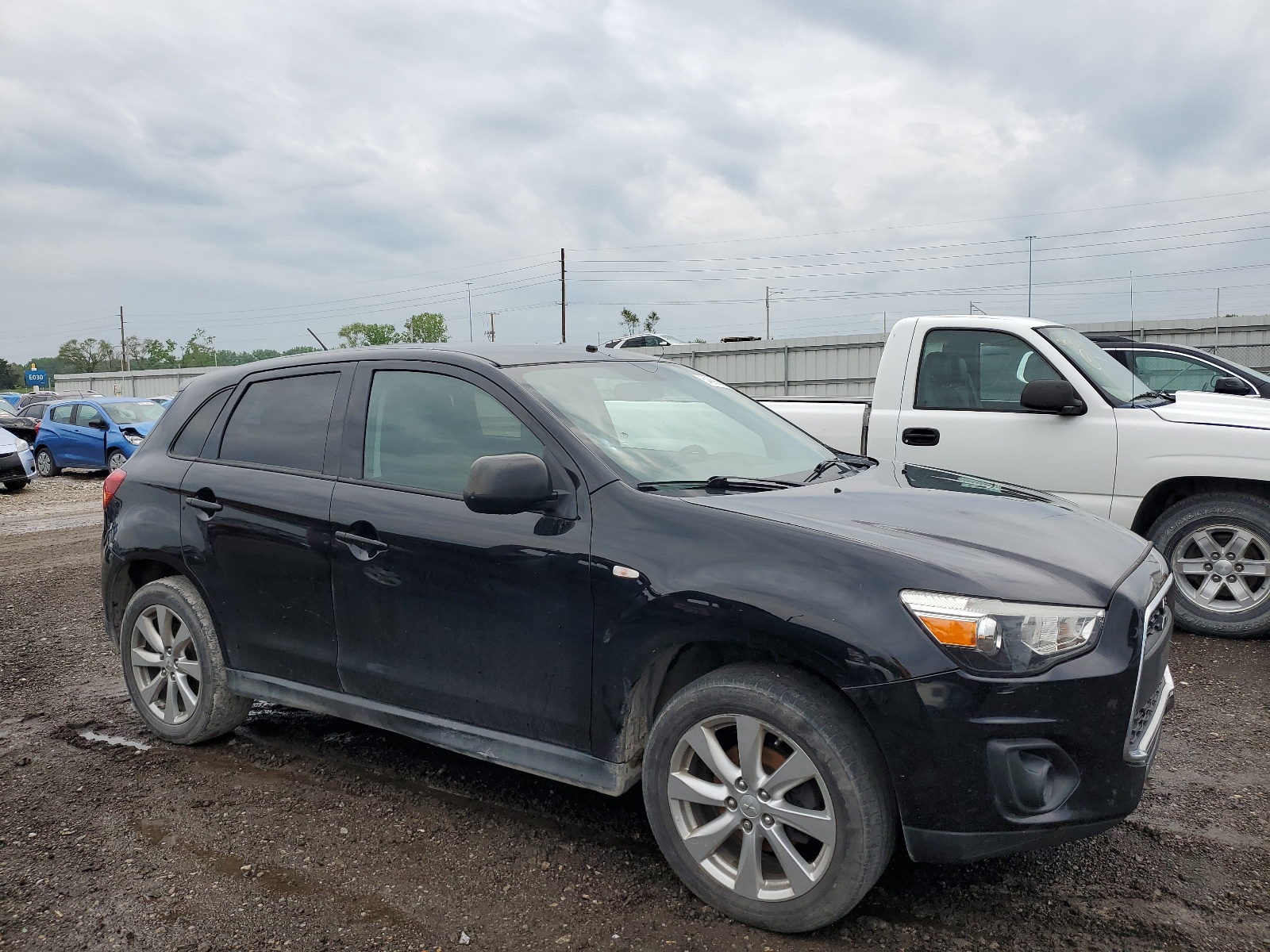 2015 Mitsubishi Outlander Sport Es vin: 4A4AP3AW6FE045582