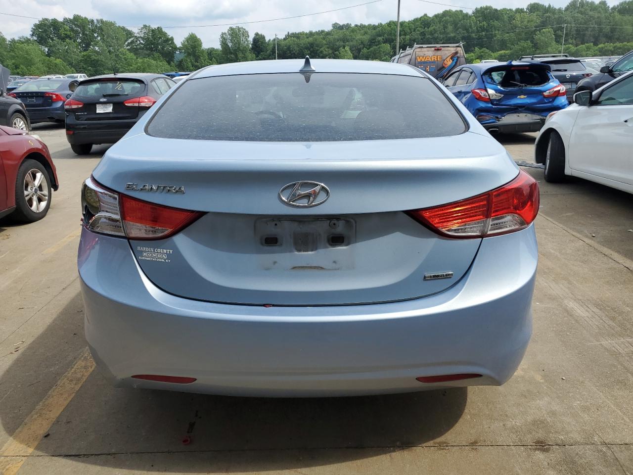 2011 Hyundai Elantra Gls VIN: KMHDH4AE2BU122331 Lot: 55489904