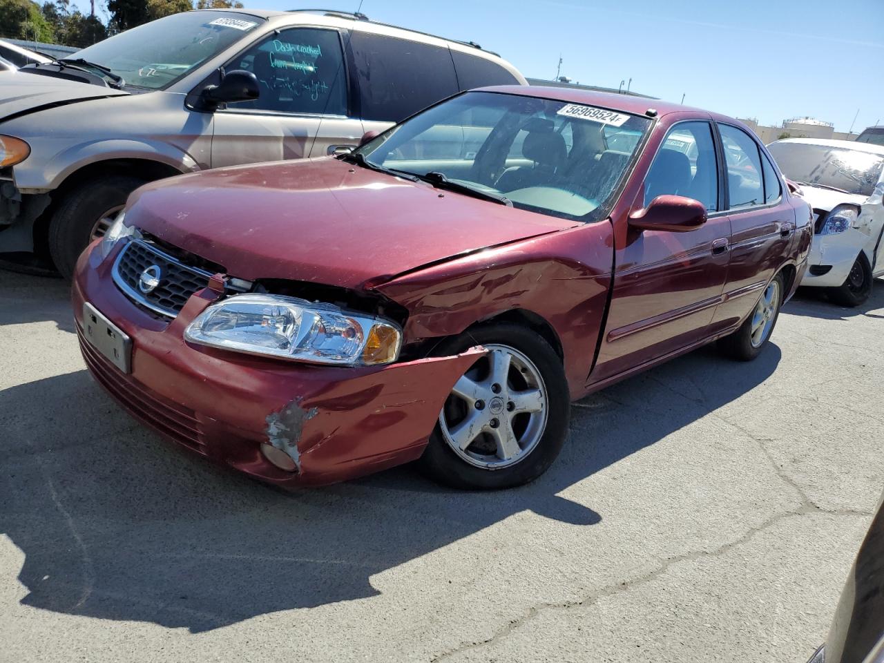 2003 Nissan Sentra Xe VIN: 3N1CB51D63L699246 Lot: 56969524