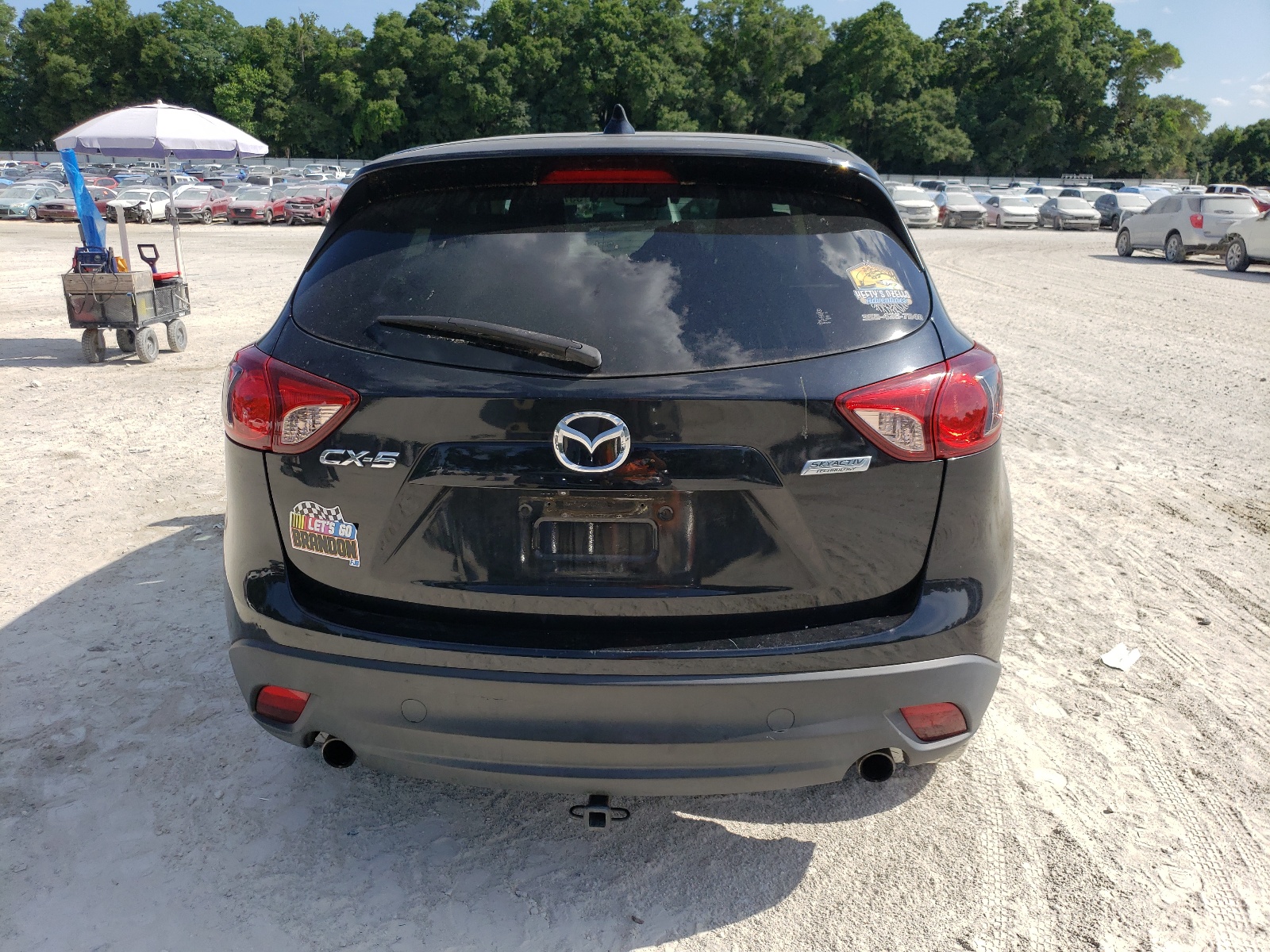 JM3KE2DY7E0318167 2014 Mazda Cx-5 Gt