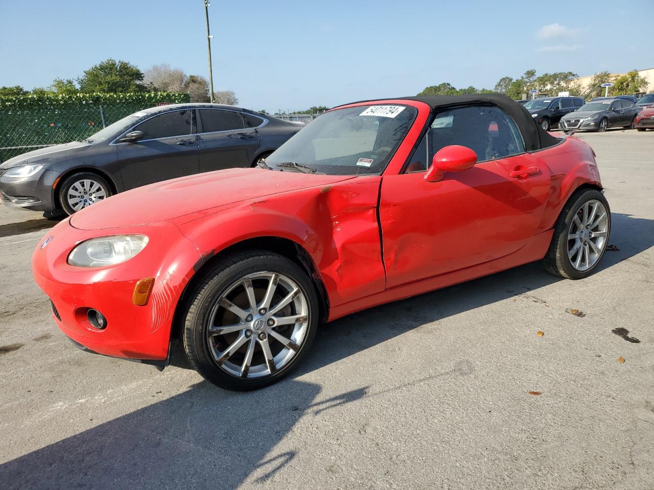 2008 Mazda Mx-5 Miata VIN: JM1NC25F180150068 Lot: 59833314