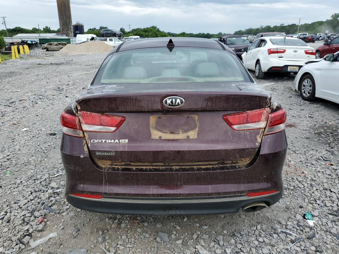 2017 Kia Optima Lx VIN: 5XXGT4L3XHG150162 Lot: 56989434