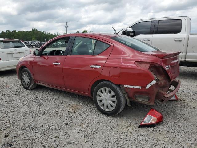  NISSAN VERSA 2014 Czerwony