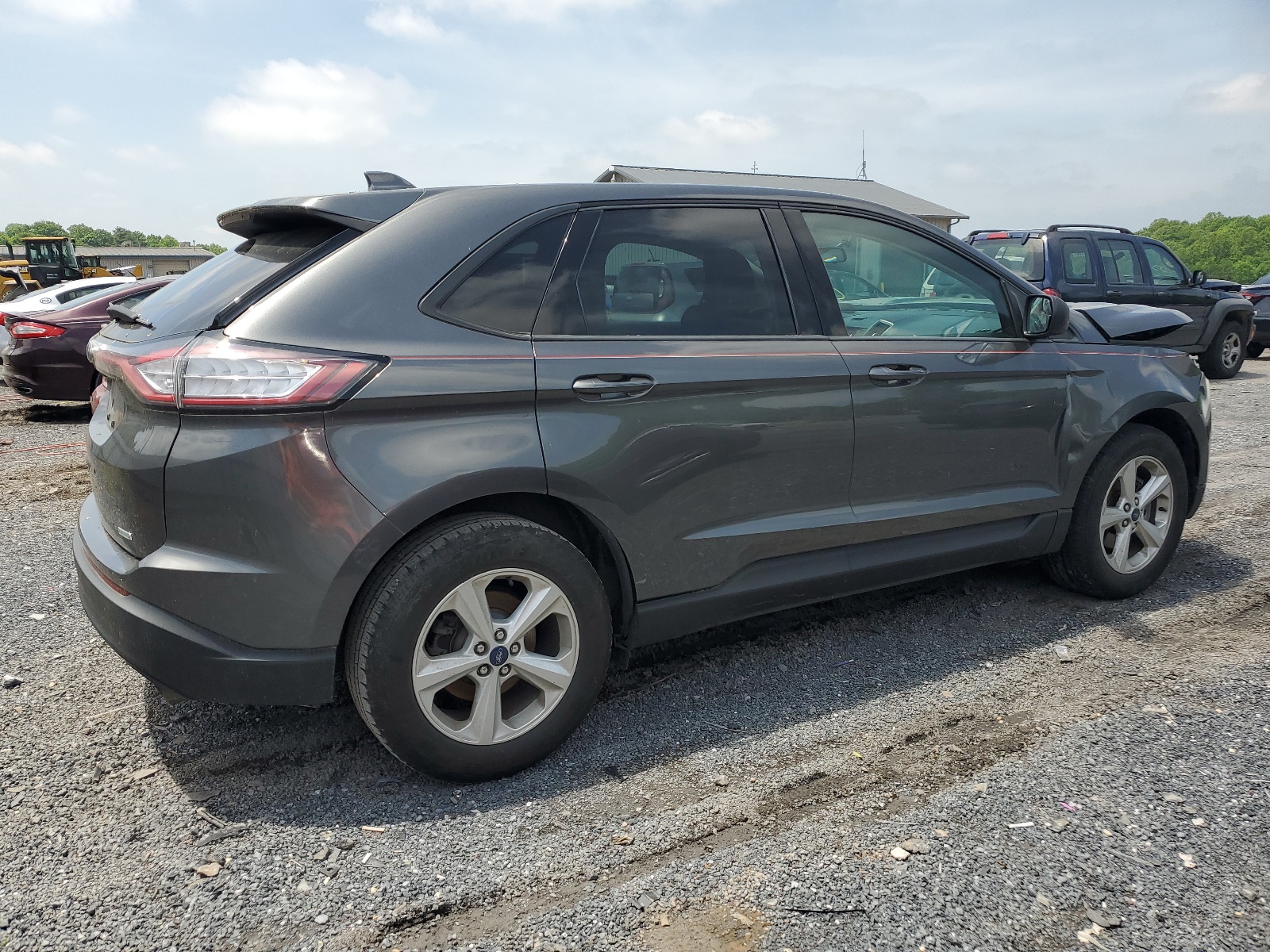 2015 Ford Edge Se vin: 2FMTK3G97FBB44080