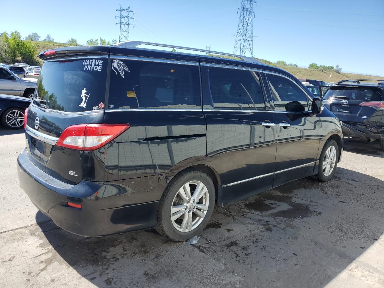 2013 Nissan Quest S VIN: JN8AE2KP9D9062515 Lot: 55407594