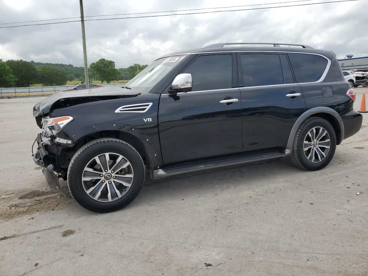 2019 Nissan Armada Sv VIN: JN8AY2ND0K9089415 Lot: 55126054