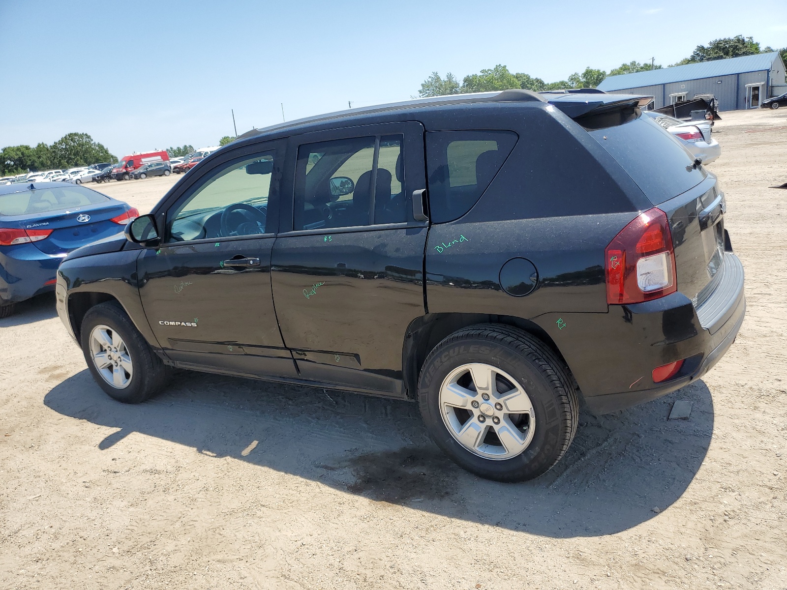 1C4NJCEA2HD116486 2017 Jeep Compass Latitude