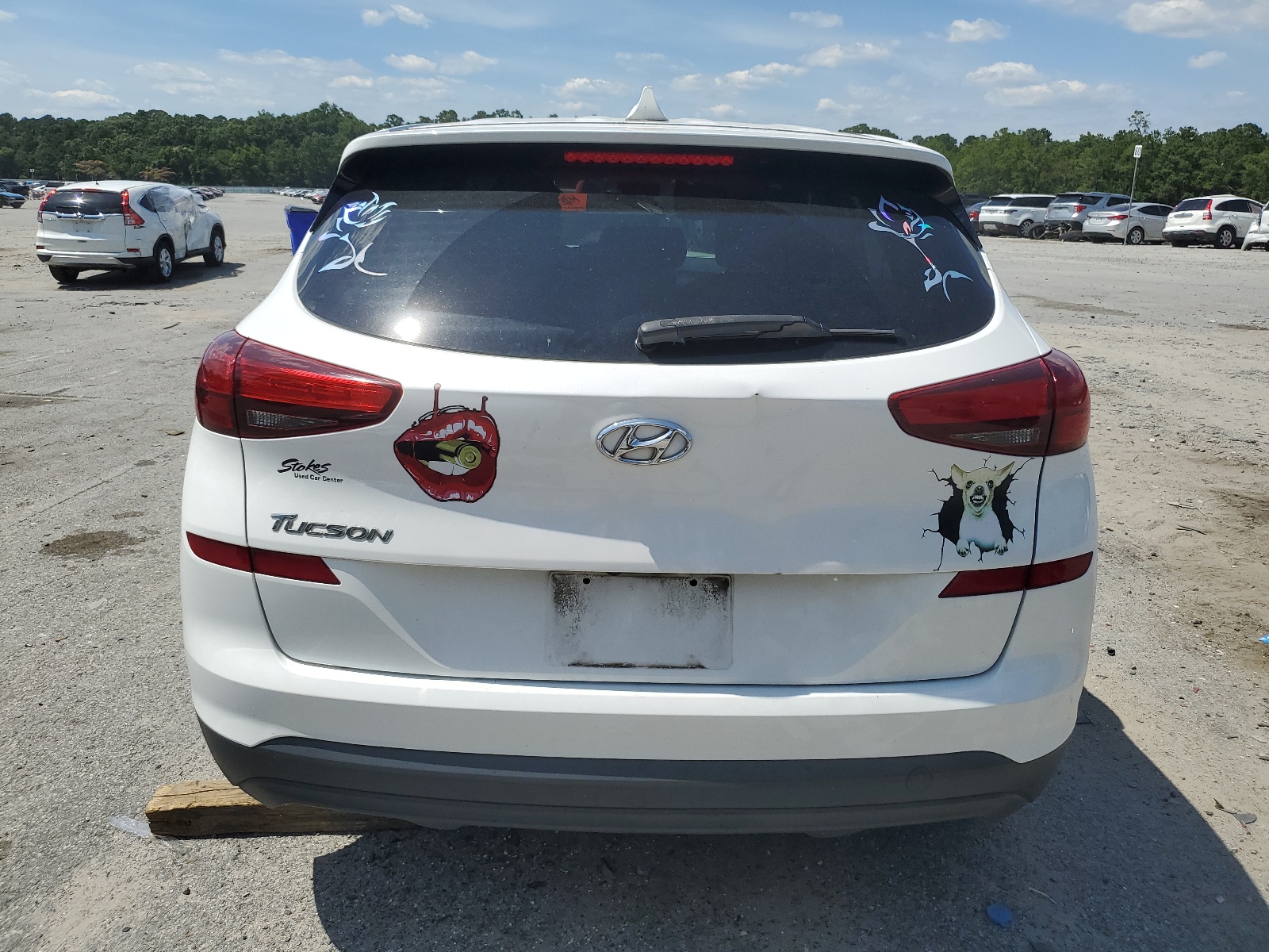 KM8J23A41KU888394 2019 Hyundai Tucson Se