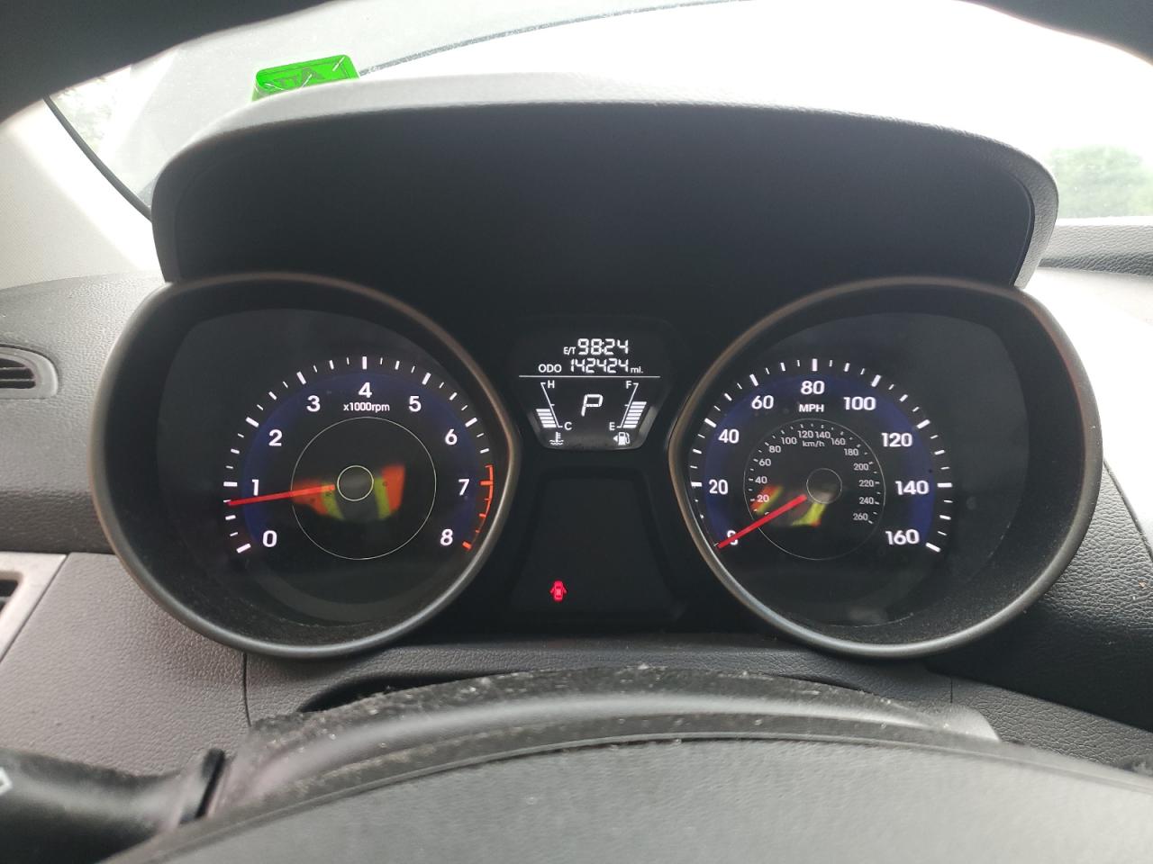 2013 Hyundai Elantra Gls VIN: 5NPDH4AE7DH405017 Lot: 52742844