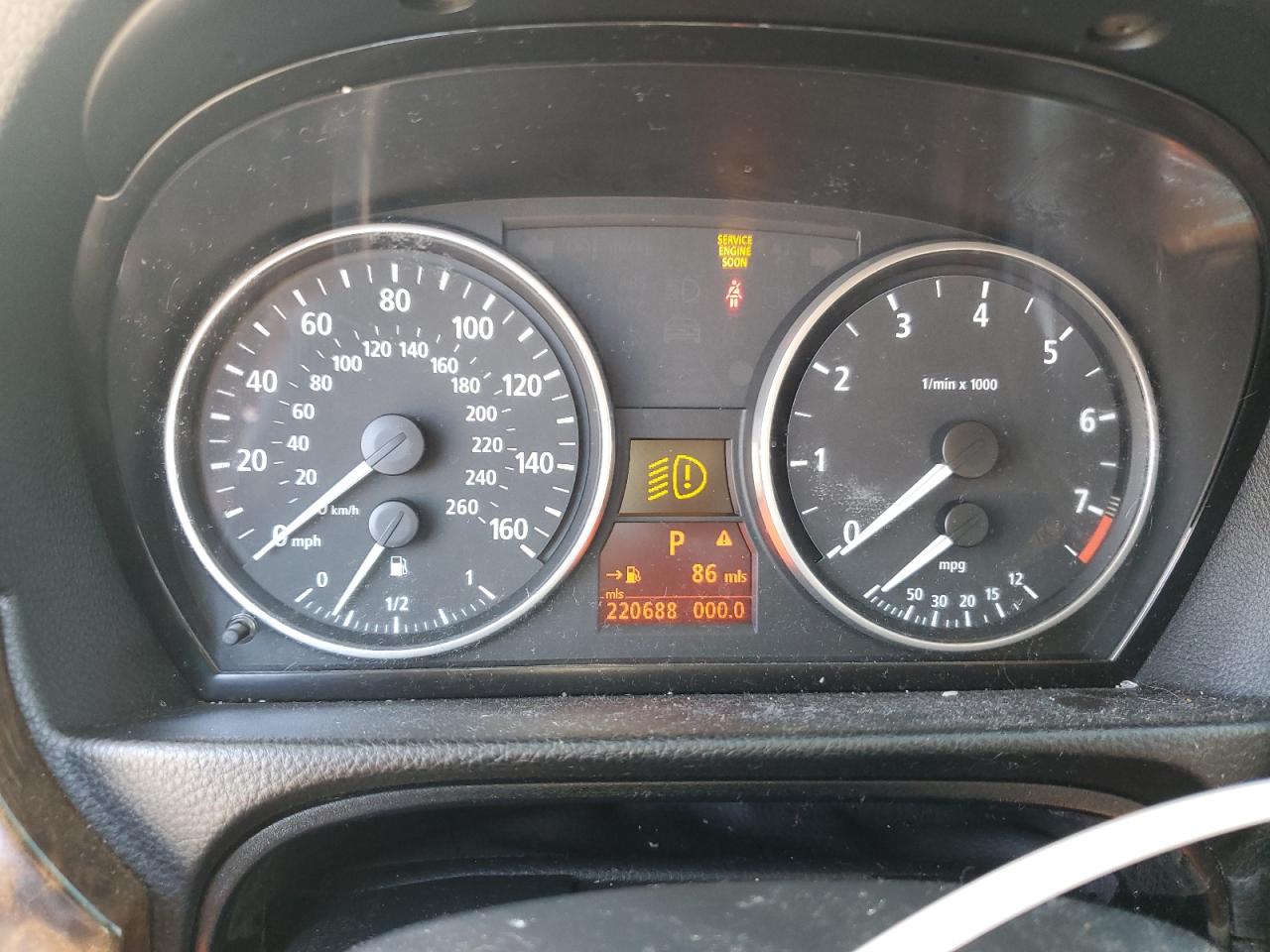 2006 BMW 325 I VIN: WBAVR135X6KX51260 Lot: 53207574